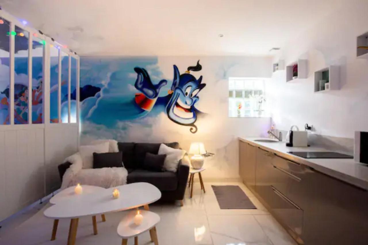 Suite Aladdin - 4P - Proche Disney Montry Bagian luar foto